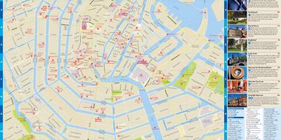 Sightseeing Amsterdam Karte