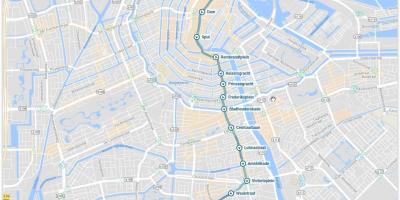 Amsterdam tram 4 route anzeigen